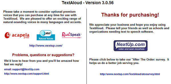 TextAloud 3.0.56