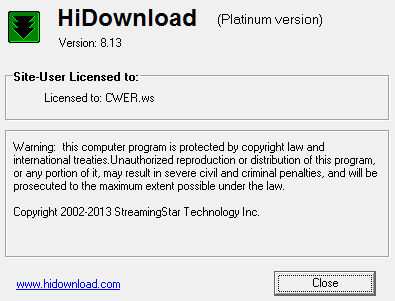 HiDownload Platinum 8.13