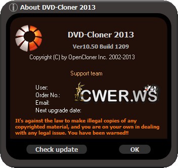 DVD-Cloner Platinum 10.50 Build 1209
