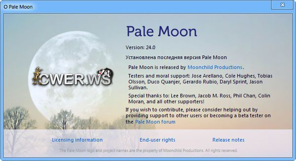Pale Moon 20.4