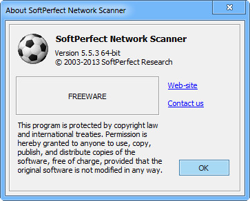 SoftPerfect Network Scanner 5.5.3