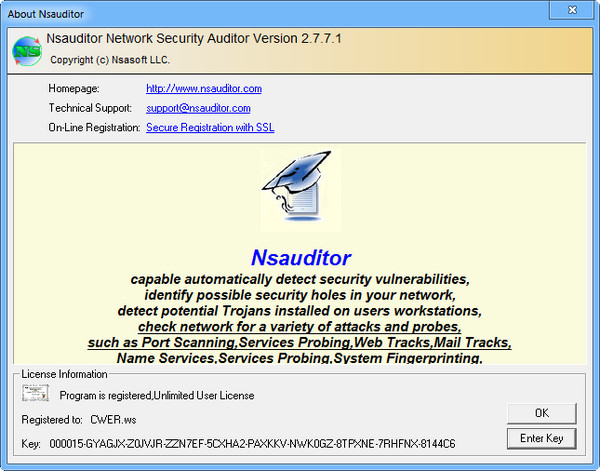 Nsauditor Network Security Auditor 2.7.7.1