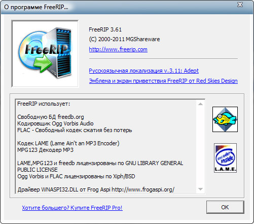 FreeRIP 3.61 Basic