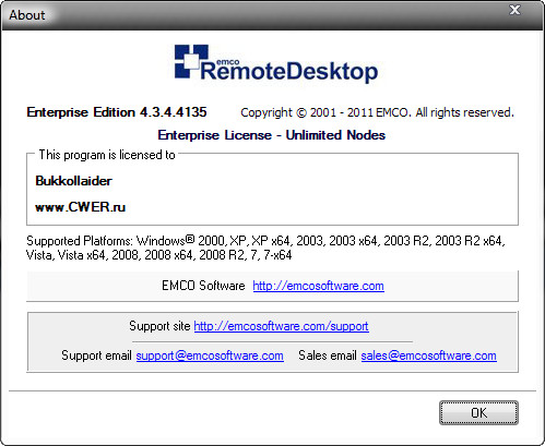 EMCO Remote Desktop Enterprise 4.3.4.4135