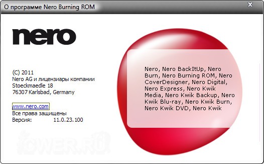 Nero Burning ROM 11.0.23.100