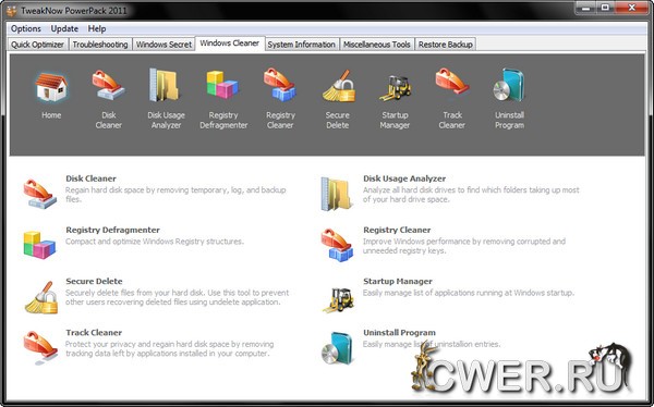 TweakNow PowerPack 2011