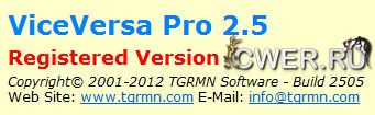 ViceVersa Pro 2.5 Build 2505