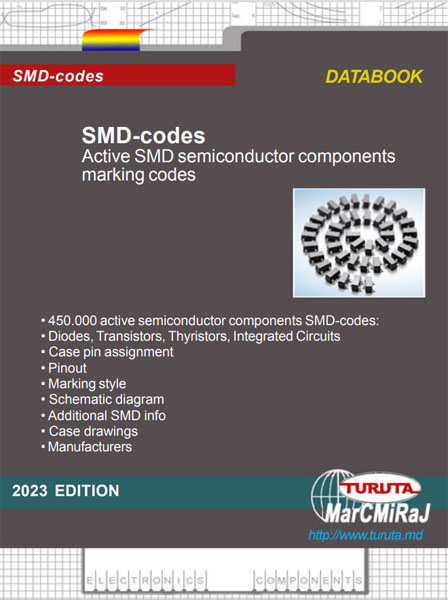 E.Turuta, M.C.Turuta. SMD-codes. Active SMD semiconductor components marking codes