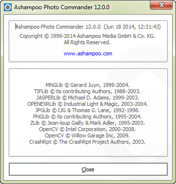 Ashampoo Photo Commander 12.0.0