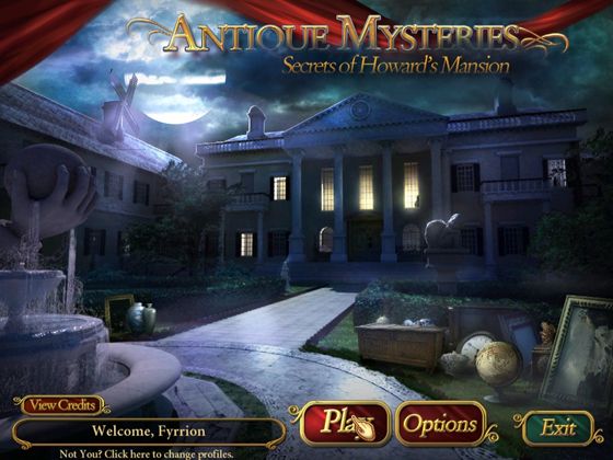 Antique Mysteries: Secrets of Howards Mansion