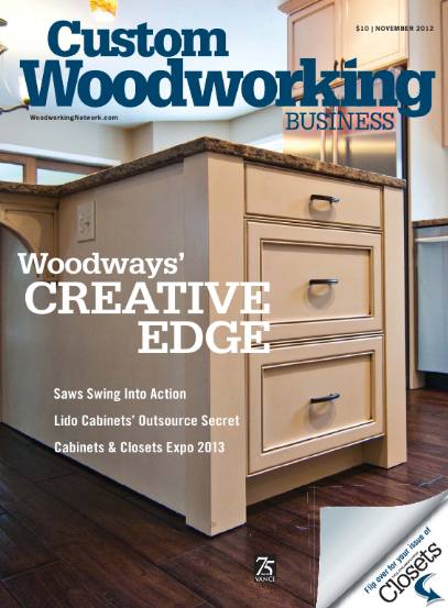 Custom Woodworking Business №8 (November 2012)