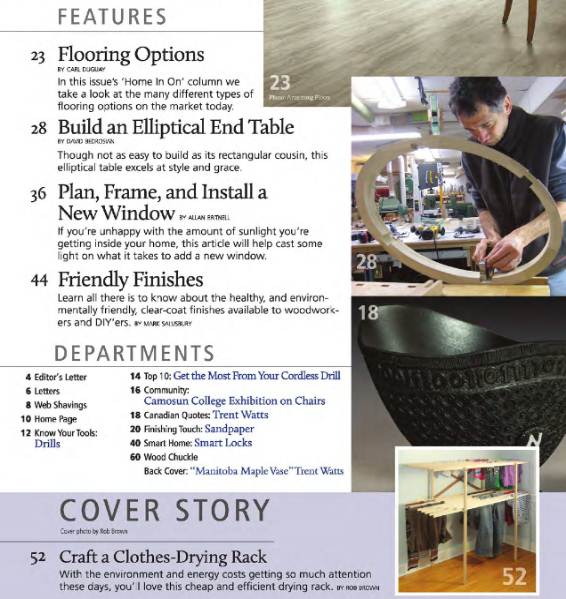 Canadian Woodworking & Home Improvement №106