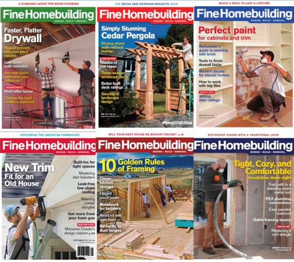 Fine Homebuilding. Архив за 2017 год