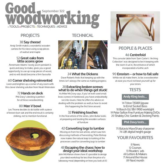 Good Woodworking №322 (September 2017)с