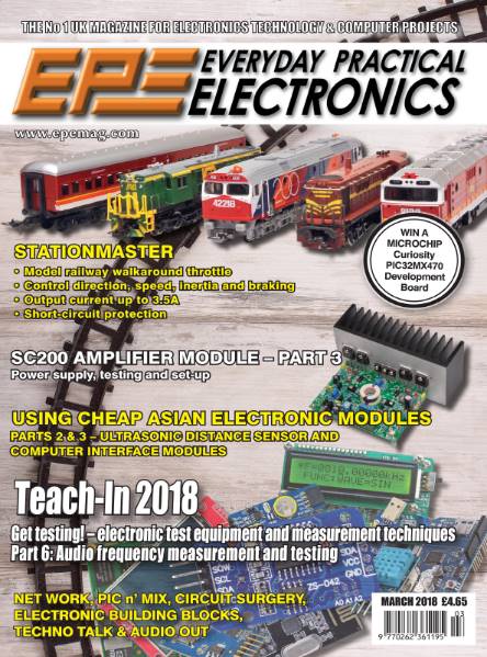 Everyday Practical Electronics №3 (March 2018)