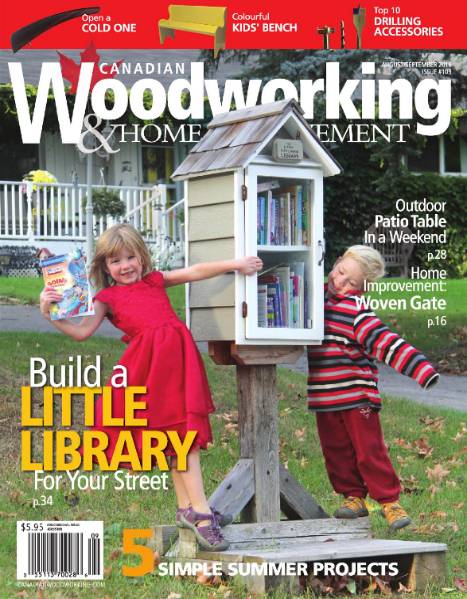 Canadian Woodworking №103 (August-September 2016)