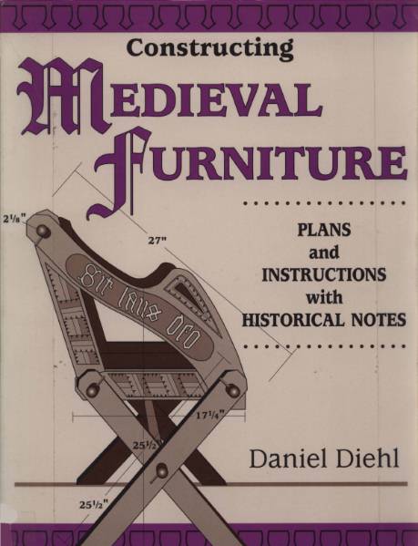 Constructing Medieval Furniture