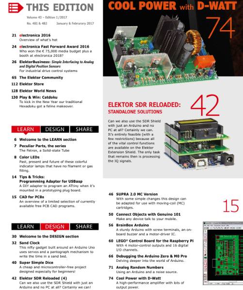 Elektor Electronics №1-2 (January-February 2017)