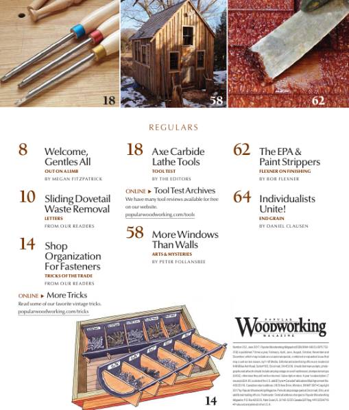 Popular Woodworking №232 (June 2017)s1