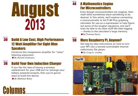 Nuts And Volts №8 (August 2013)с