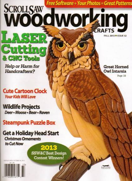 ScrollSaw Woodworking & Crafts №52 (Fall 2013)