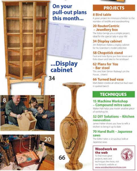 Woodworking Plans & Projects №79 (April 2013)с