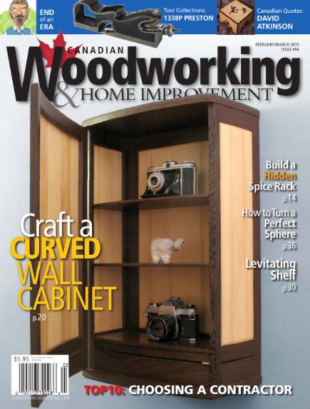Canadian Woodworking & Home Improvement №94 (February-March 2015)