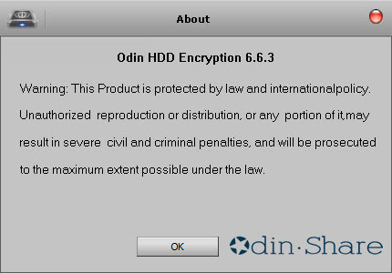 Odin HDD Encryption 6.6.3