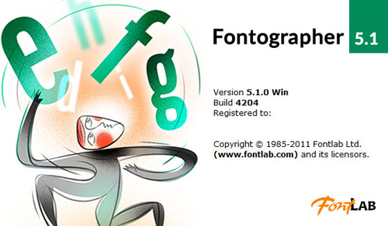 Fontographer 5.1.0 Build 4204